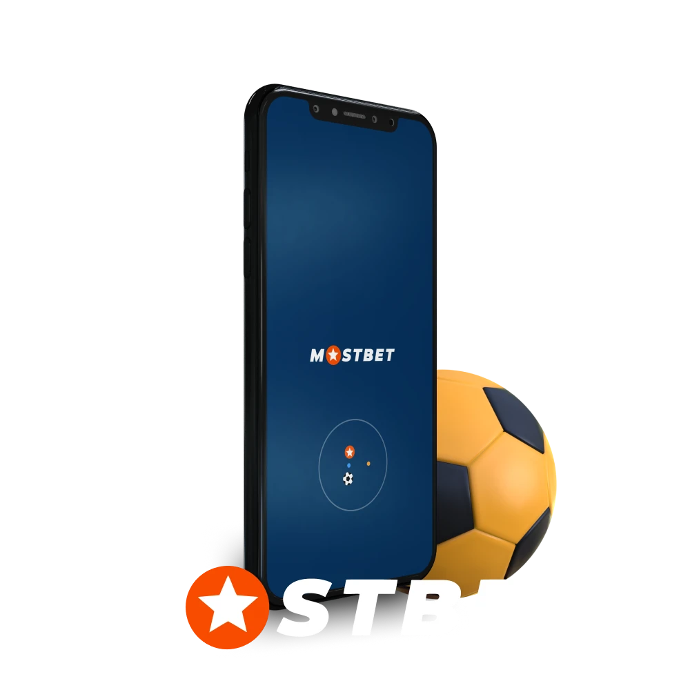 Para apostas de futebol, escolha o aplicativo móvel Mostbet.