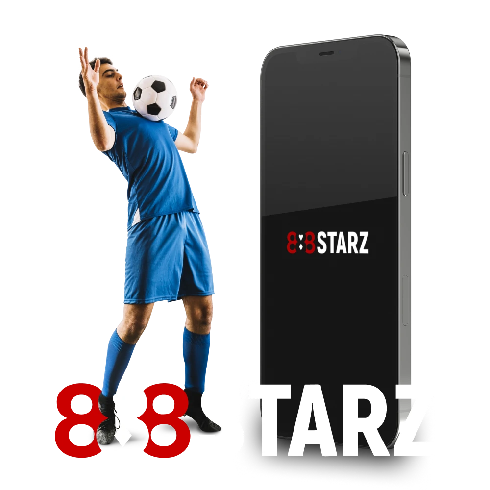 Aposte no futebol com o aplicativo 888starz.