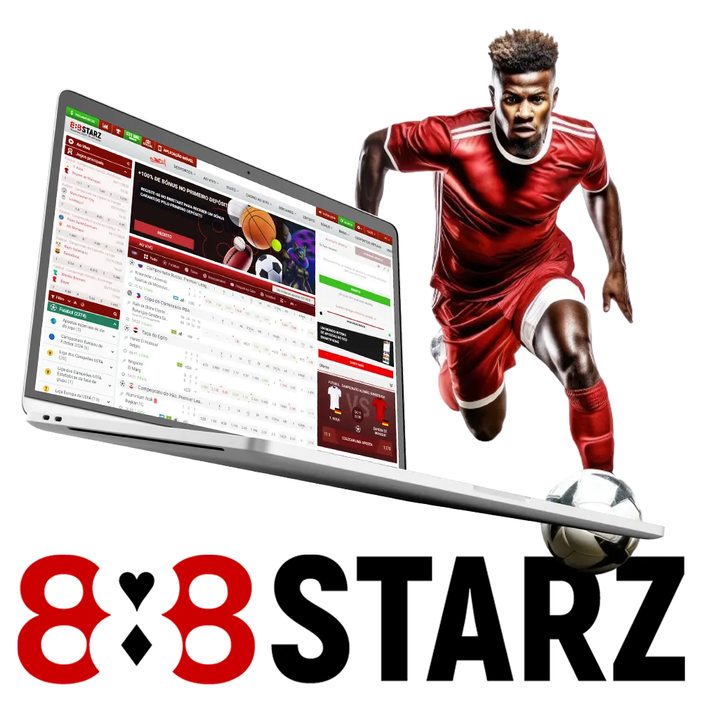 Os jogadores do 888Starz podem dobrar seu primeiro depósito como parte da oferta de boas-vindas e apostar em eventos de futebol.