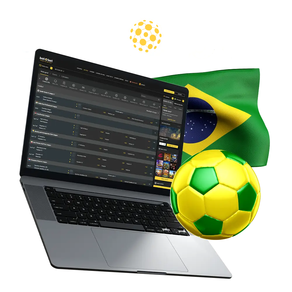 O Betobet lhe dá a oportunidade de apostar em competições brasileiras e também lhe dá um bônus de boas-vindas.