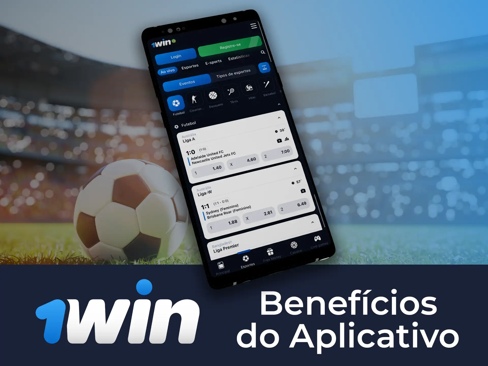 Os principais benefícios do aplicativo para os jogadores do 1win.