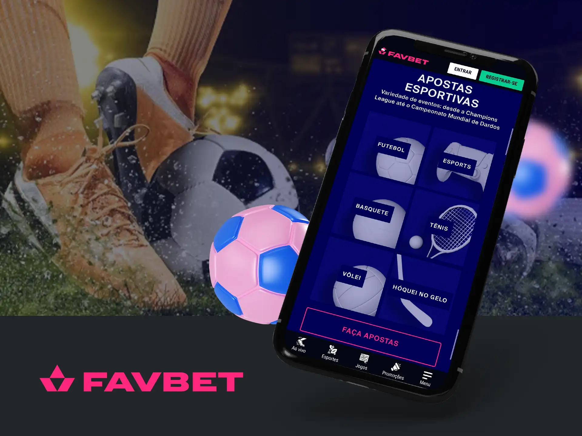 O Favbet oferece apostas em uma variedade de esportes e eventos esportivos, além de jogos de cassino e caça-níqueis para seus jogadores.