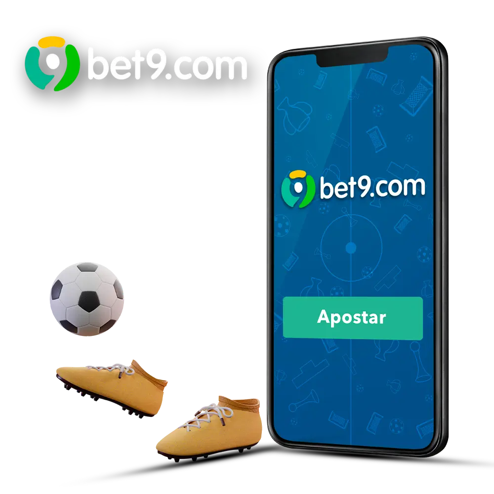 Utilize as aplicações Bet9 para apostar em desportos.