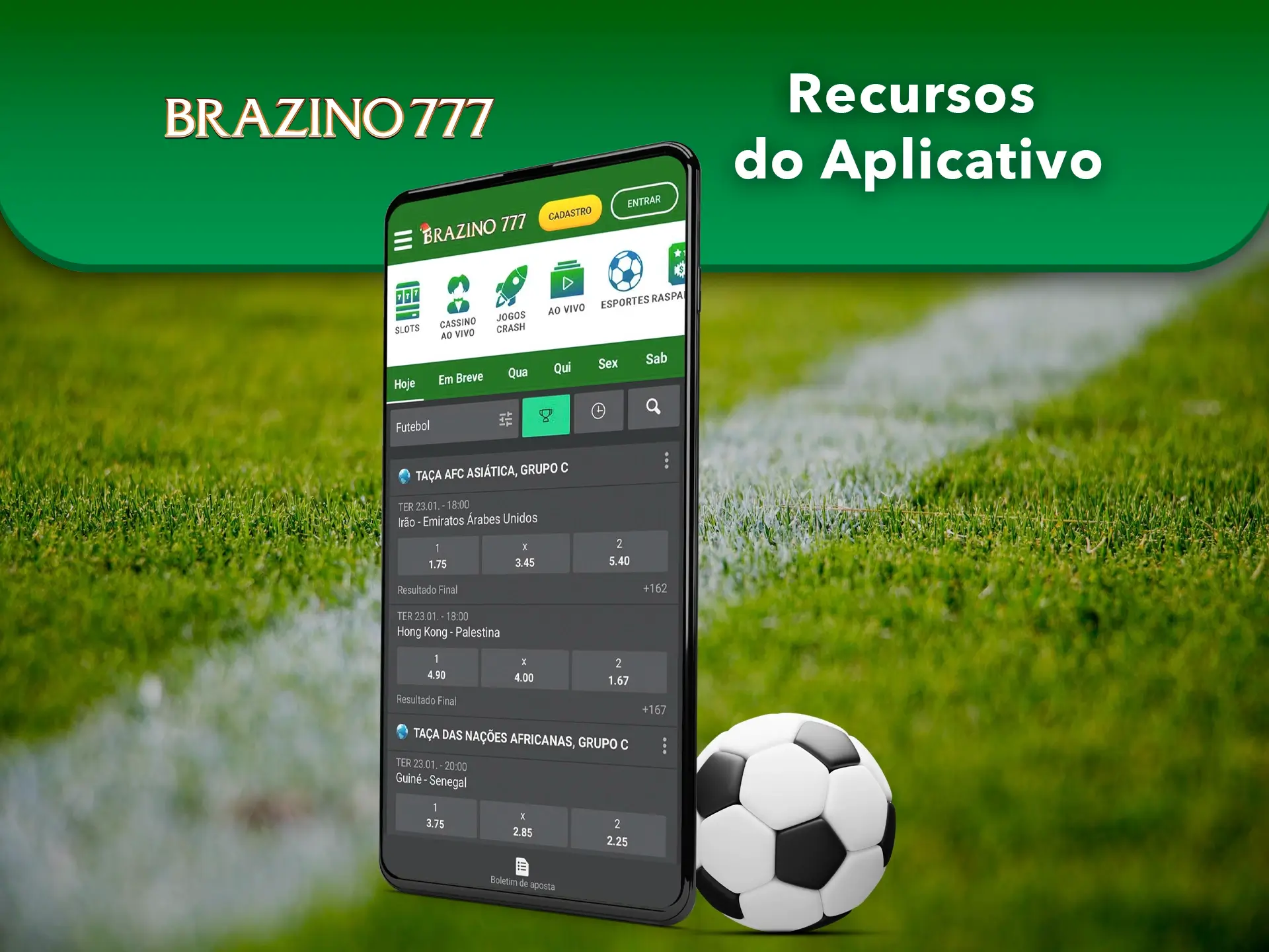 A aplicação Brazino777 está constantemente a ser optimizada com novas funcionalidades inovadoras para conveniência do utilizador.