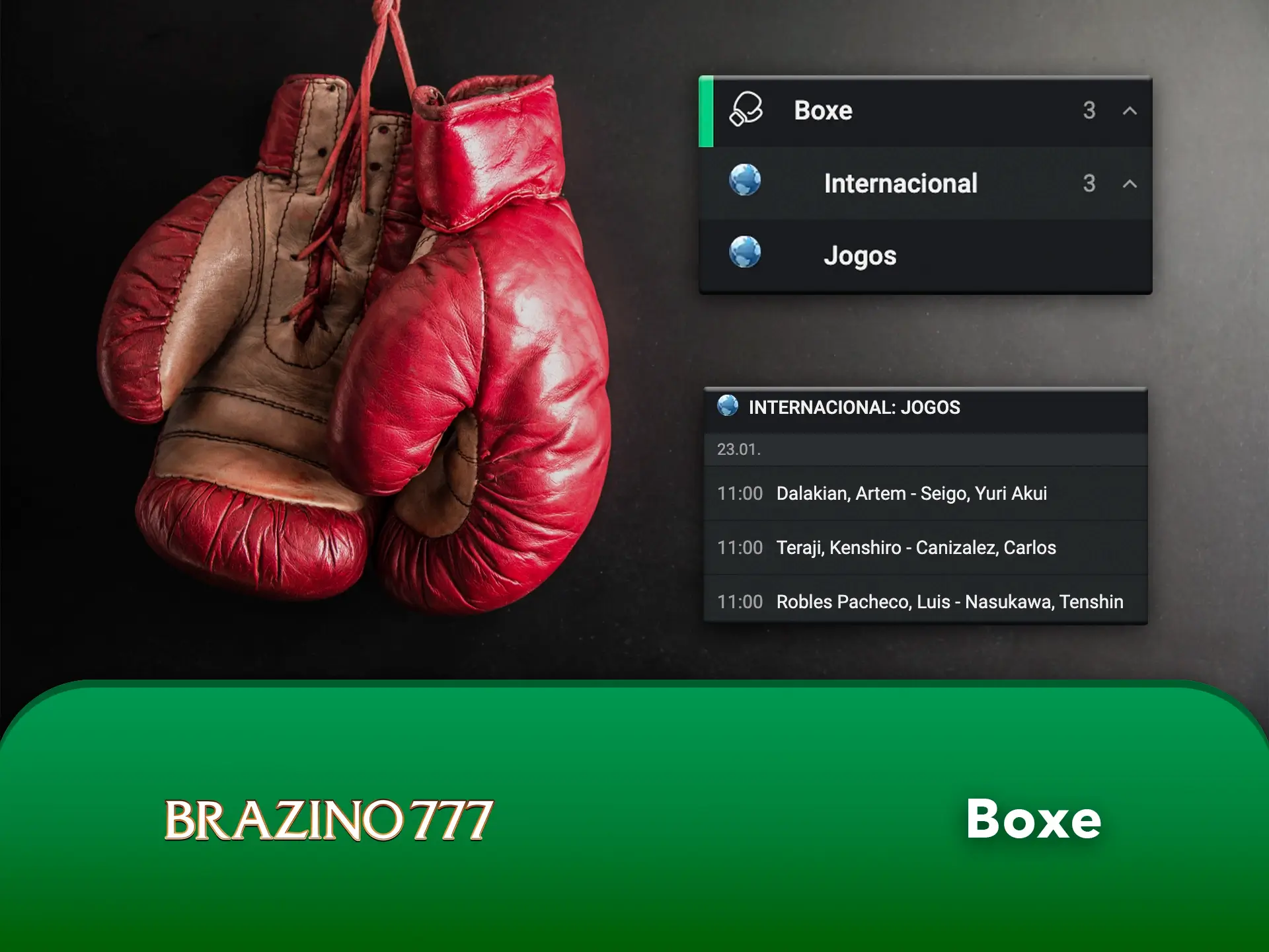 Tome as decisões certas ao apostar no boxe no Brazino777.