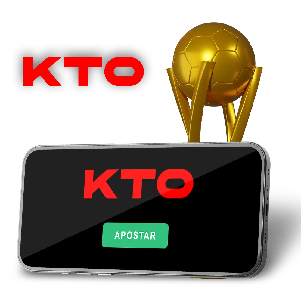 Utilize a aplicação KTO para apostar em desportos e jogar jogos de casino.