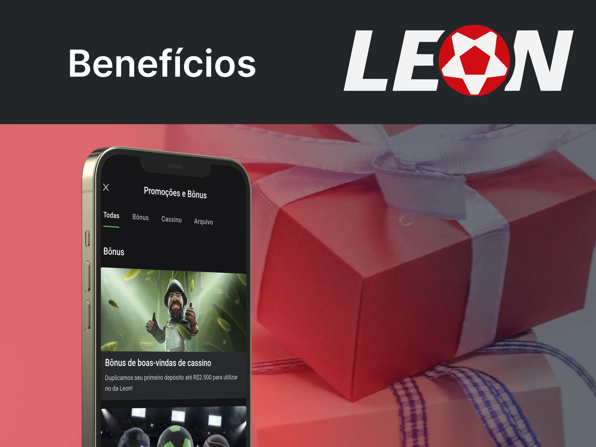 Conheça os benefícios do aplicativo Leonbet.